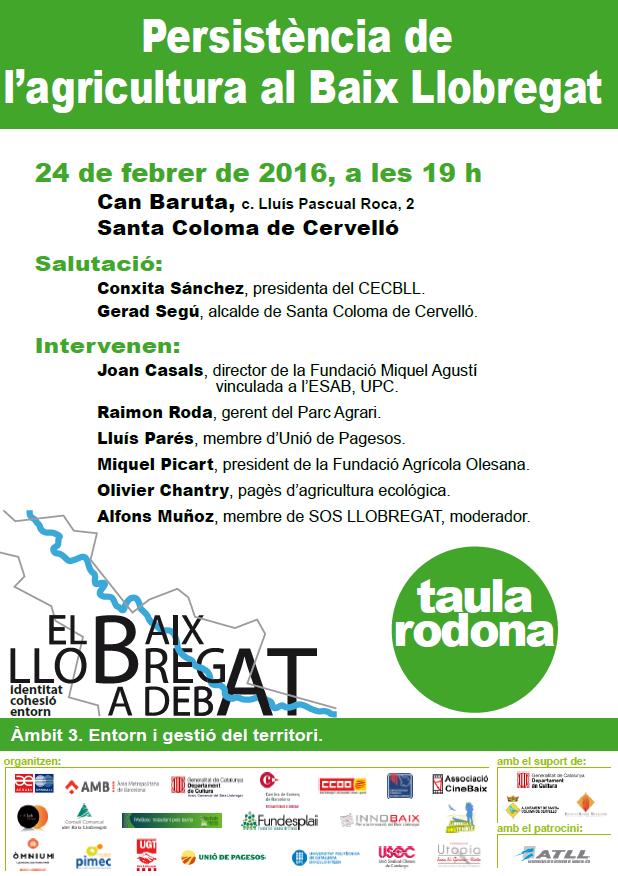 Taula Agricultura