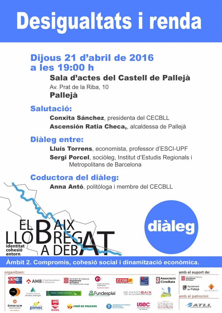 Diàleg desigualtats i renda
